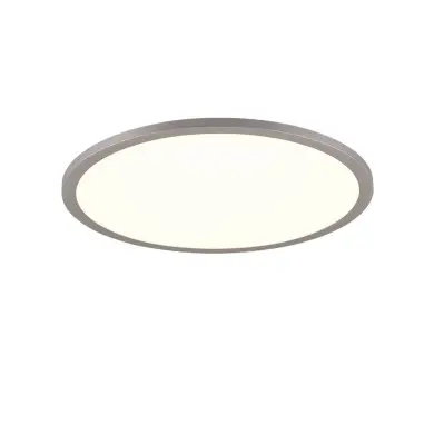 Plafonnier YUMA 1x20W LED Titane TRIO LIGHTING 641710287