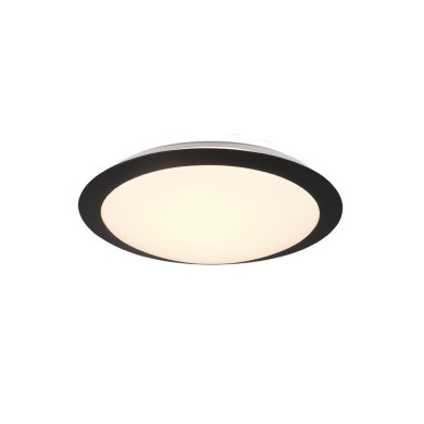 Plafonnier Salle de bain UMBERTO 1x12W LED Noir mat  680310132
