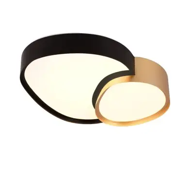 Plafonnier RISE 1x21W LED Noir et Or  647510280