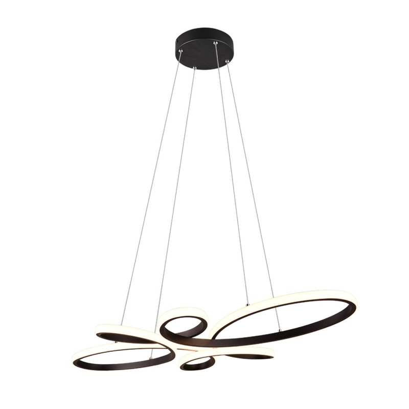 Suspension FLY 1x32W LED Noir mat TRI_345619132 345619132 Suspension FLY 1x32W LED Noir mat 345619132