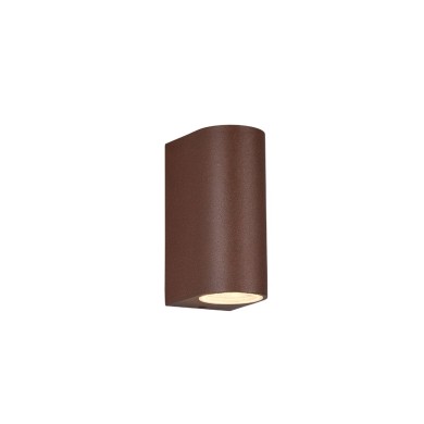 Applique Extérieur ROYA 2x35W GU10 Rouille H15,5  204260224