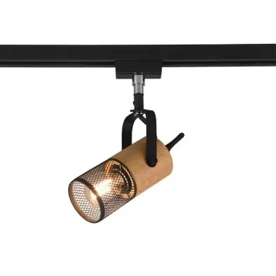 Spot DUOLINE 1x25W E14 Noir mat  78430132