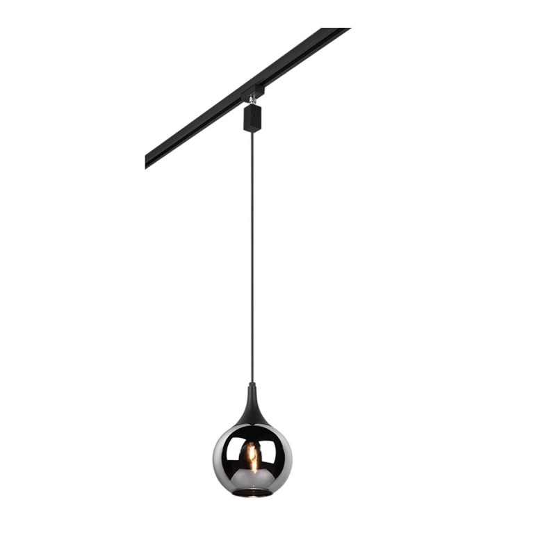 Suspension DUOLINE 1x40W E14 Noir mat  73700132