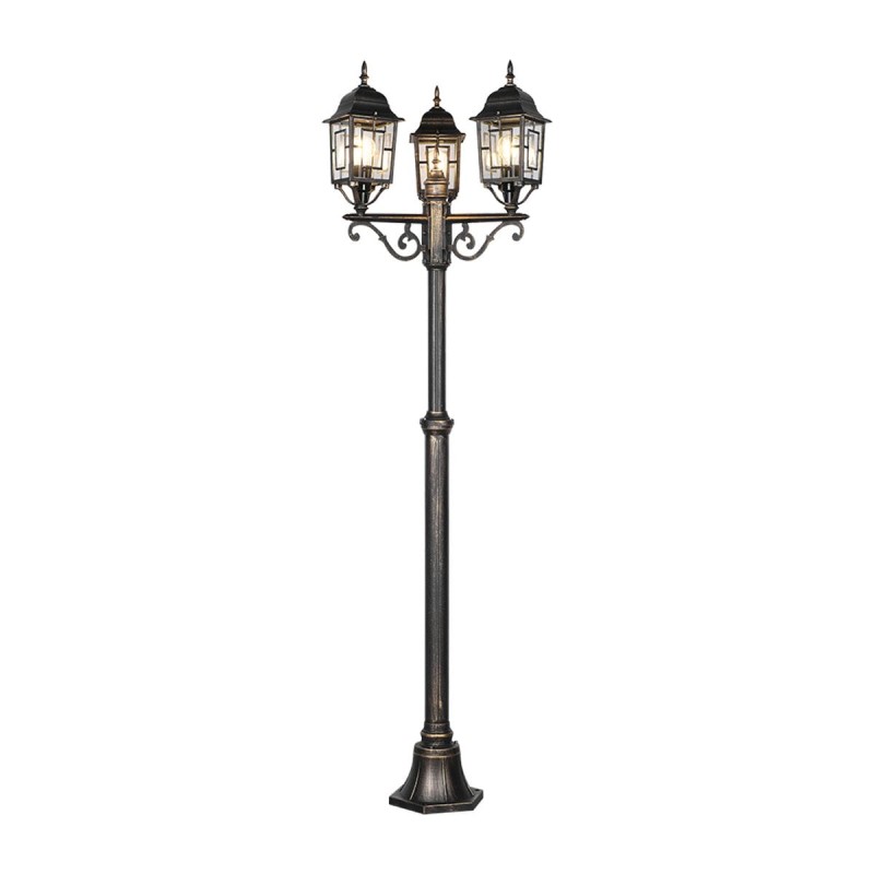 Lampadaire Extérieur VOLTURNO 3x60W E27 Rouille antique TRI_405960328 405960328 Lampadaire Extérieur VOLTURNO 3x60W E27 Rouille antique 405960328