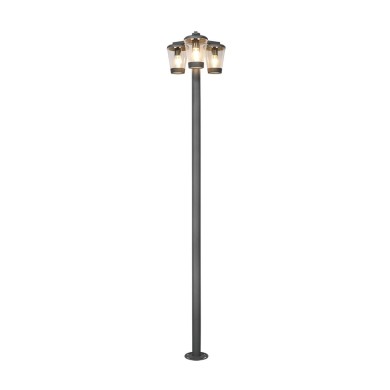 Lampadaire Extérieur CAVADO 3x40W E27 Anthracite  411060342