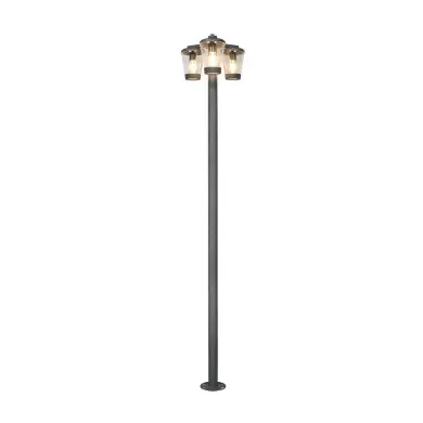 Lampadaire Extérieur CAVADO 3x40W E27 Anthracite  411060342