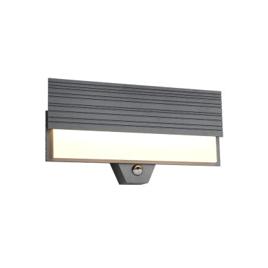 Applique Extérieur MARIZA 1x10W LED Anthracite détecteur mouvement  247069142