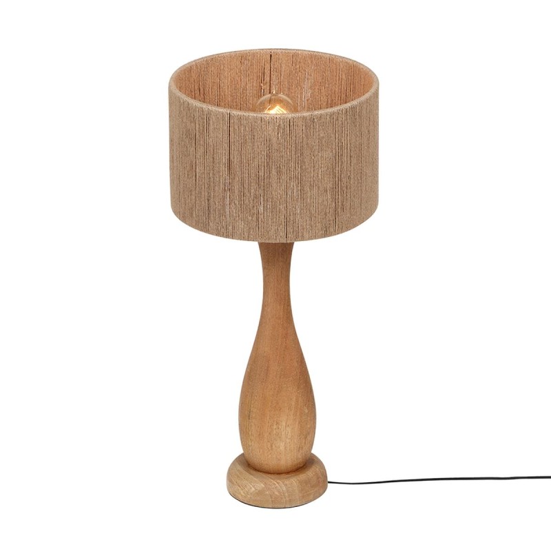 Lampe de table TOBA 1x10W E27 Finition naturelle  567200130