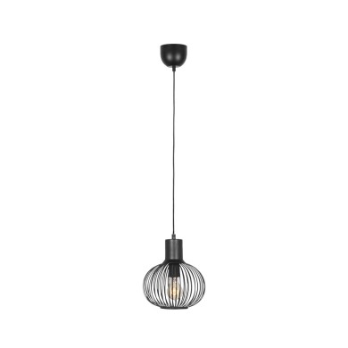 Suspension GILA 1x10W E27 Noir mat  365700132