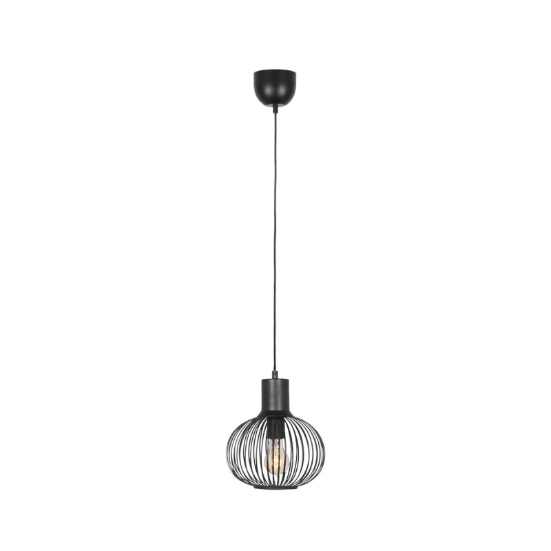 Suspension GILA 1x10W E27 Noir mat  365700132