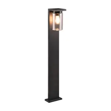 Potelet Extérieur ARDILA 1x40W E27 Noir mat H100 TRIO LIGHTING 411660132