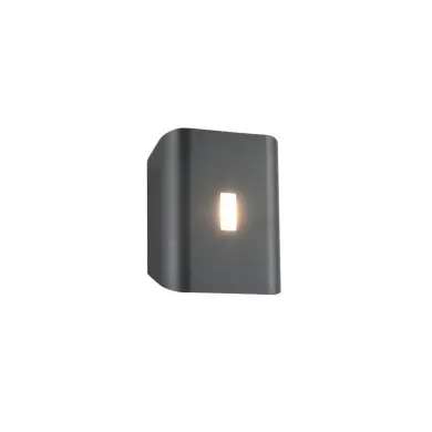 Applique Extérieur SANTERNO 1x7W LED Anthracite  246660342