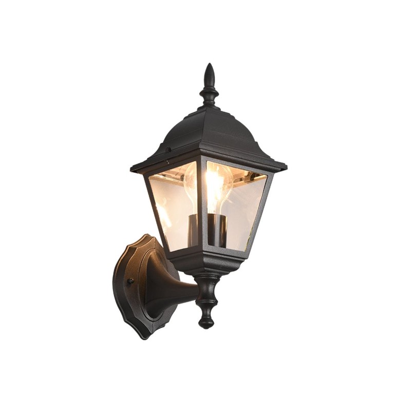 Applique Extérieur LIVENZA 1x60W E27 Noir mat Haut TRI_205760132 205760132 Applique Extérieur LIVENZA 1x60W E27 Noir mat Haut 205760132