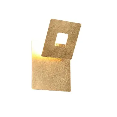 Applique LEANO 1x6W LED Or carré  240319179