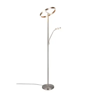 Lampadaire WILLIS 1x39W LED Nickel mat  449510207