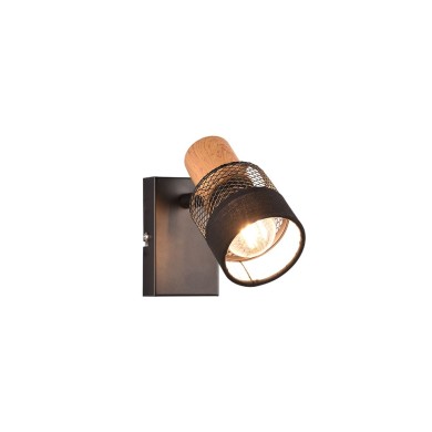 Spot NANDINI 1x10W E14 Noir mat TRI_811700132 811700132 Spot NANDINI 1x10W E14 Noir mat 811700132
