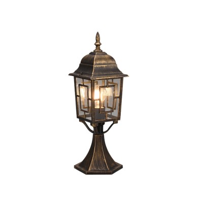 Potelet Extérieur VOLTURNO 1x60W E27 Rouille antique H47,5  505960128