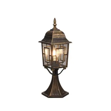 Potelet Extérieur VOLTURNO 1x60W E27 Rouille antique H47,5 TRIO LIGHTING 505960128