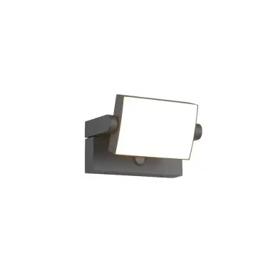 Applique Extérieur KANSAS 1x10W LED Anthracite Détecteur de mouvement  246869142