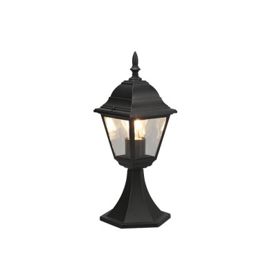 Potelet Extérieur LIVENZA 1x60W E27 Noir mat H39,5  505760132