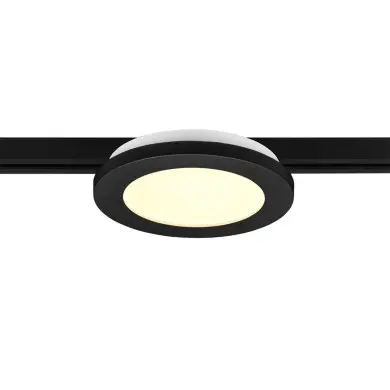Plafonnier DUOLINE 1x9W LED Noir mat TRIO LIGHTING 76921032