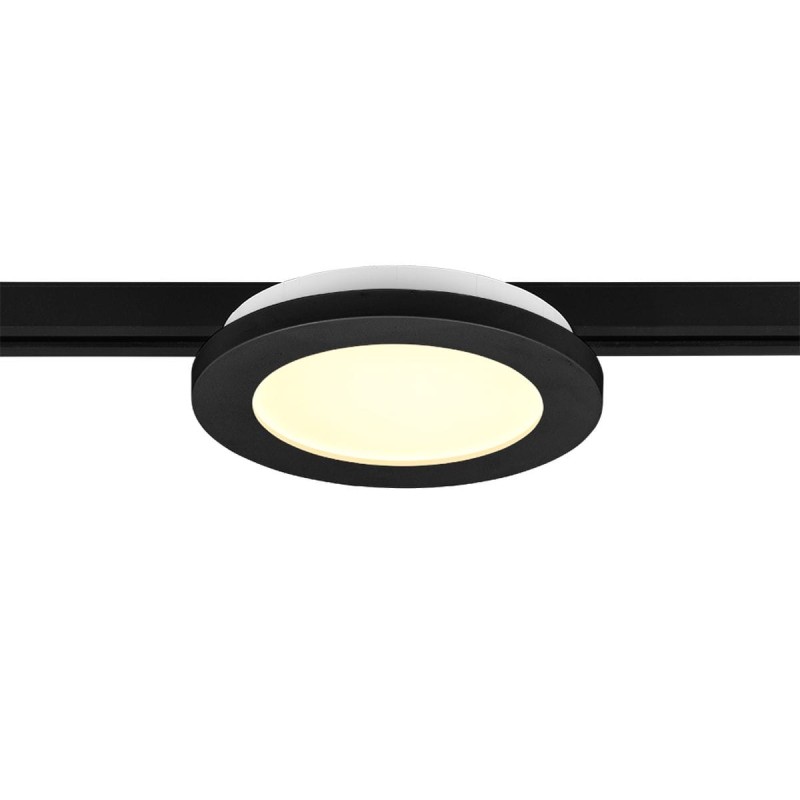 Plafonnier DUOLINE 1x9W LED Noir mat  76921032
