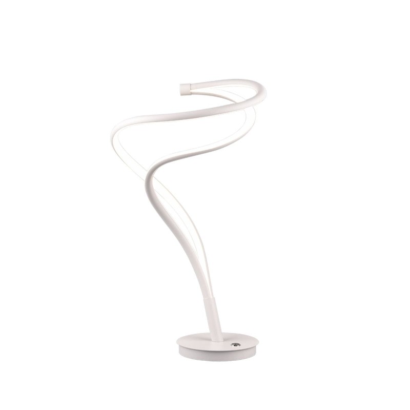 Lampe de table NALA 1x17W LED Blanc mat TRIO LIGHTING 544310131
