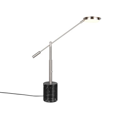 Lampe de table FIORE 1x10W LED Nickel mat TRIO LIGHTING 554610107