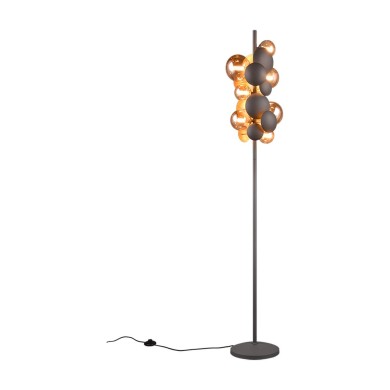 Lampadaire BUBBLE 7x10W G9 Anthracite  417400742