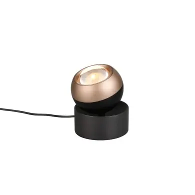 Lampe de table ORBIT 1x5W LED Noir mat TRIO LIGHTING 544410132