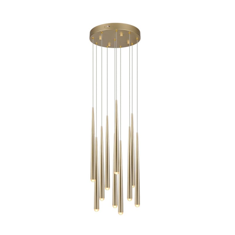 Suspension CALA 10x3W LED Or  354831079