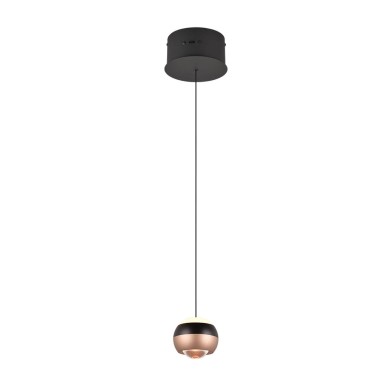 Suspension ORBIT 1x8W LED Noir mat TRIO LIGHTING 344410132