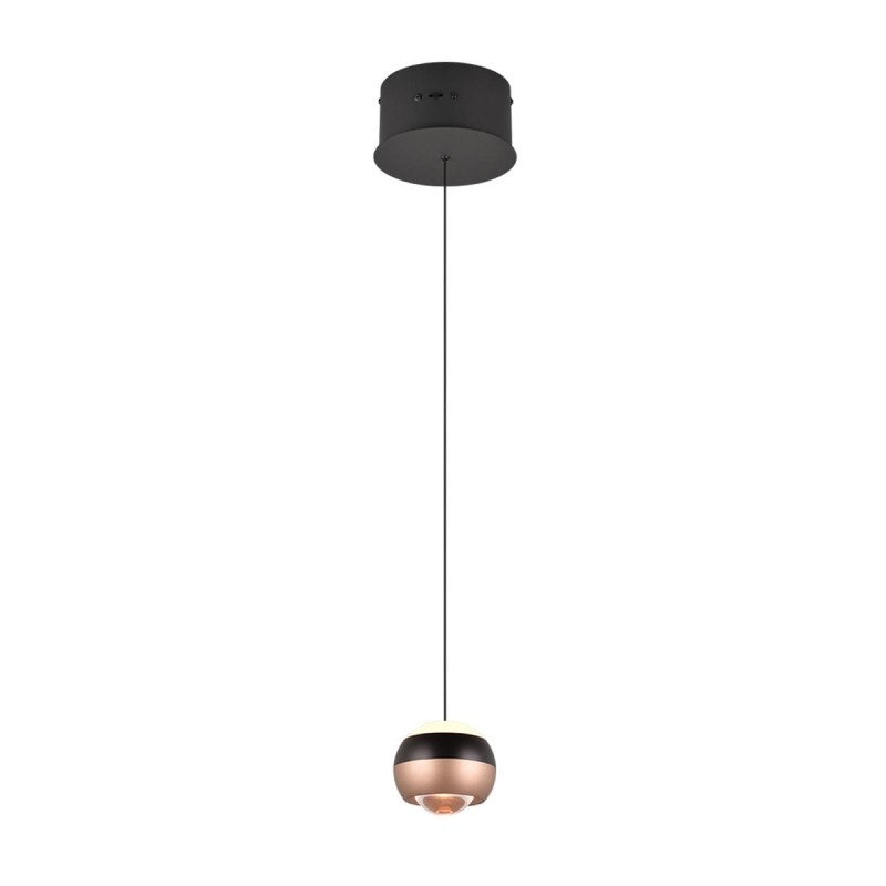 Suspension ORBIT 1x8W LED Noir mat TRIO LIGHTING 344410132