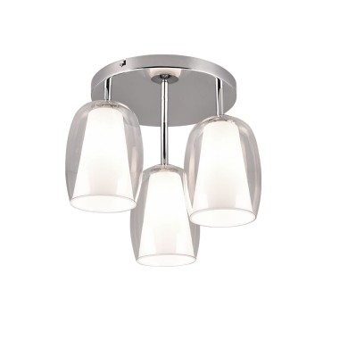 Plafonnier BARRET 3x10W E14 Chrome TRIO LIGHTING 617500306