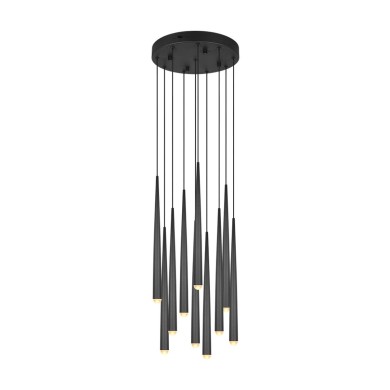 Suspension CALA 10x3W LED Noir mat  354831032