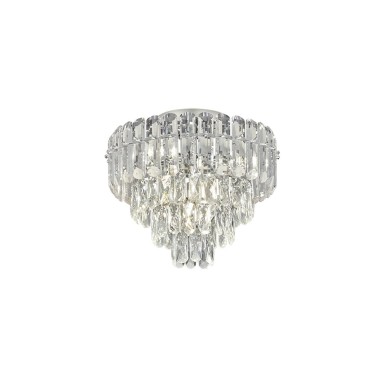 Plafonnier MALIZIA 7x40W E14 Chrome TRIO LIGHTING 667600706