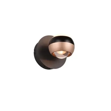 Applique ORBIT 1x8W LED Noir mat TRIO LIGHTING 244410132