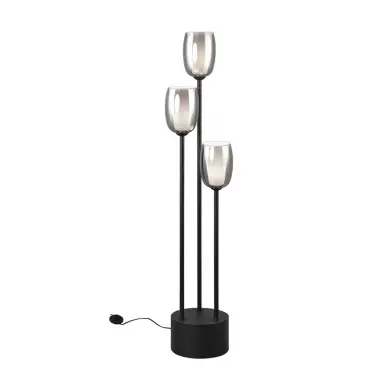 Lampadaire BARRET 3x10W E14 Noir mat TRIO LIGHTING 417500354