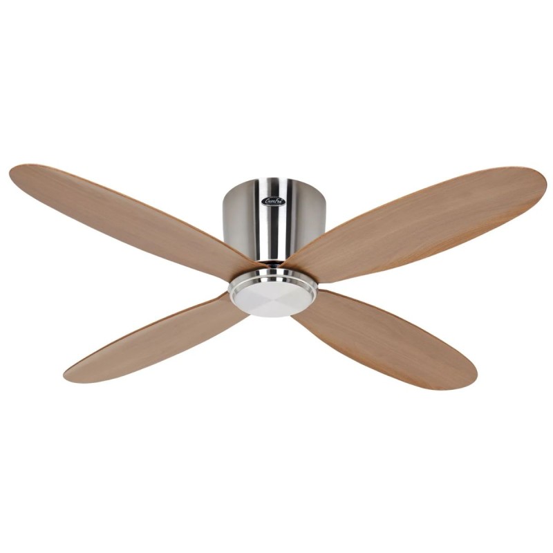 Ventilateur Plafond Plano II 112cm Chrome chêne WiFi CAS_311300W 311300W Ventilateur Plafond Plano II 112cm Chrome chêne WiFi CASAFAN 311300W