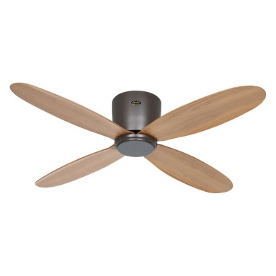 Ventilateur Plafond Plano II 112cm Bronze chêne WiFi CASAFAN 311302W