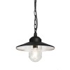 Suspension Exterieur Klampenborg Noir 1x60W E27 ELSTEAD LIGHTING KLAMPENBORG8 BK