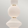 Suspension Bijou Doré et opale 20W ELSTEAD LIGHTING ALM-BIJOU-P3-GD