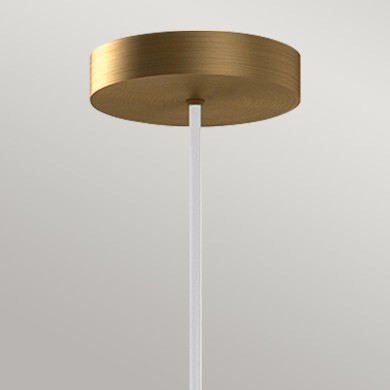 Suspension Bijou Doré et opale 20W ELSTEAD LIGHTING ALM-BIJOU-P3-GD