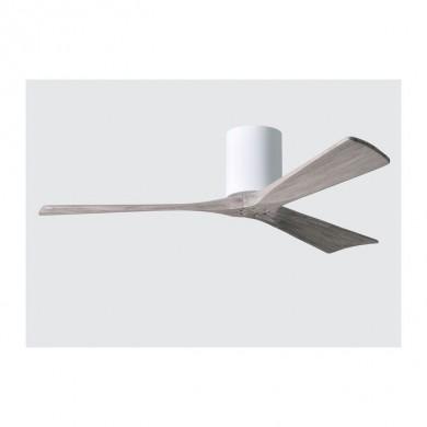 Ventilateur Plafond Irene-3H 132cm Blanc Bois vieilli ATLAS FAN IR3H-WH-BW-52