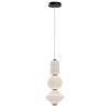 Suspension Bijou Noir et opale 20W ELSTEAD LIGHTING ALM-BIJOU-P3-MB