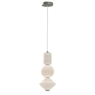 Suspension Bijou Nickel et opale 20W ELSTEAD LIGHTING ALM-BIJOU-P3-PN