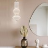 Suspension Bijou Nickel et opale 20W ELSTEAD LIGHTING ALM-BIJOU-P3-PN