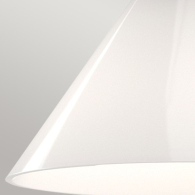 Applique Halston Noir et opale 40W ELSTEAD LIGHTING ALM-HALSTON-1WB-BK