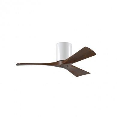 Ventilateur Plafond Irene-3H 106cm Blanc Noyer ATLAS FAN IR3H-WH-WA-42