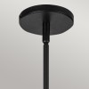 Suspension Perth Noir et opale 60W ELSTEAD LIGHTING ALM-PERTH-P-BK